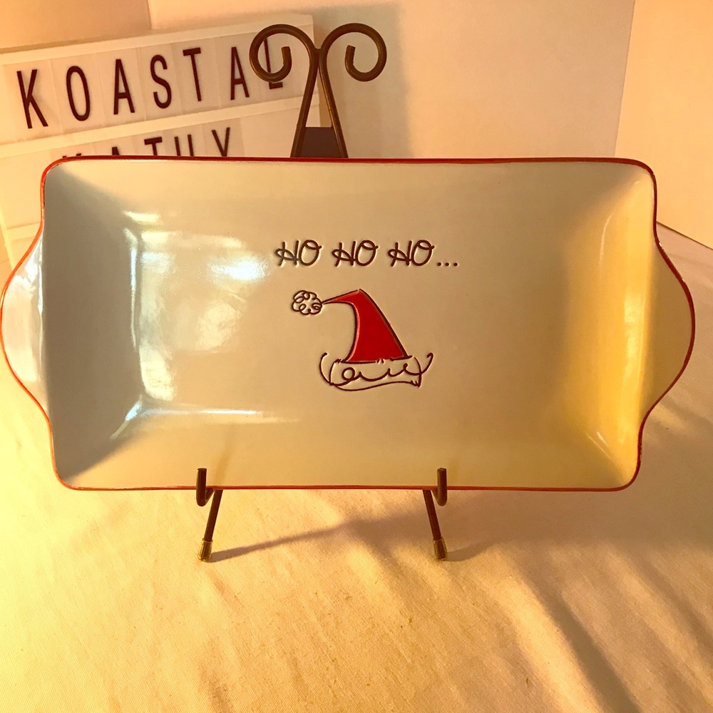 Christmas HO HO HO Tray